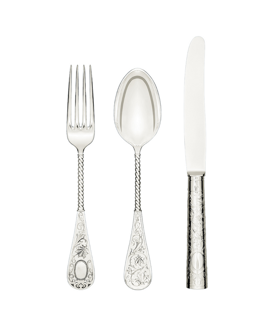 Jarosinski & Vaugoin Sterling Silver Flatware Pattern No. 024