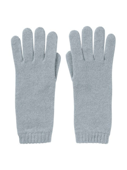 Johnstons of Elgin Women's Cashmere Short-Cuff Gloves in Peregrine