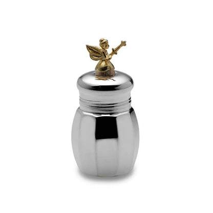 Empire Silver Tooth Box with Gold Fairy in Sterling Silver