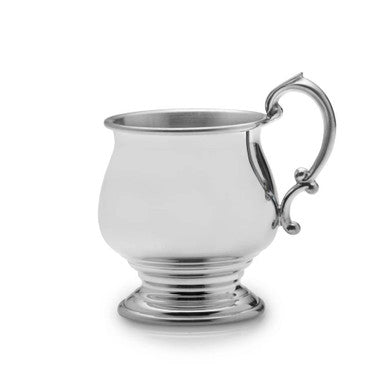 Pedestal Pewter Baby Cup