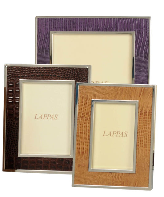 Lappas Silversmiths Leather and Metal Frame