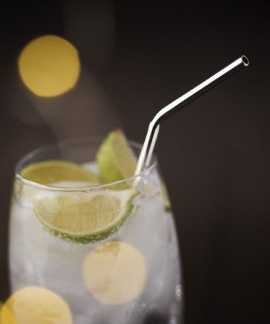 Sterling Silver Plain Drinking Straw