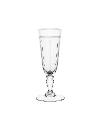 Lobmeyr Drinking Set No. 104 Reigen - Olive Cut Champagne Flute
