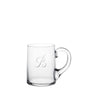 Lobmeyr Small Beer Mug - Engraved Letter