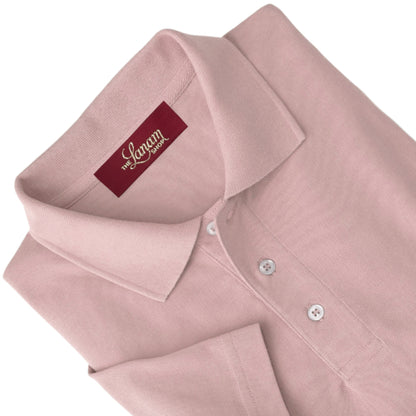 Men Short Sleeve Pima Cotton Pique Polo | Clique Pink