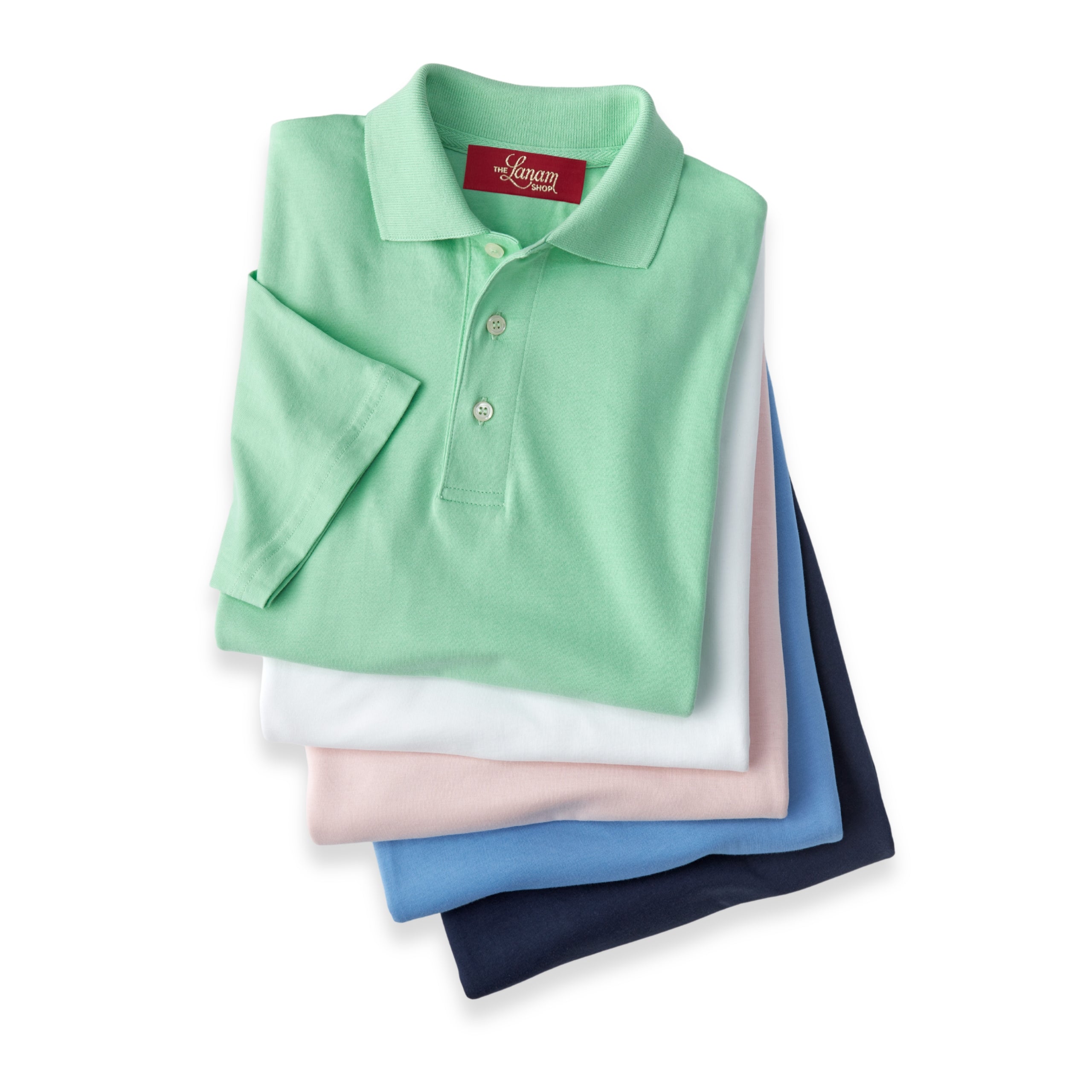 Men’s Pima Cotton Polo Shirt – Soft, Breathable, Premium Jersey Knit ...