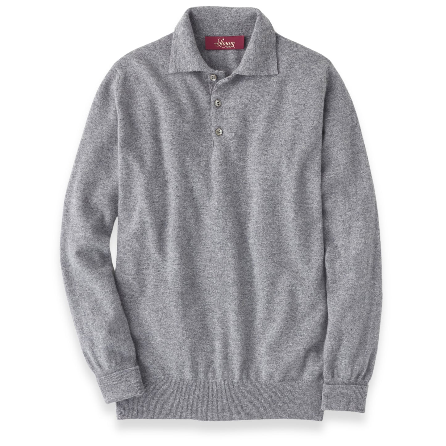 Men's Cashmere Polo Shirt Sweater