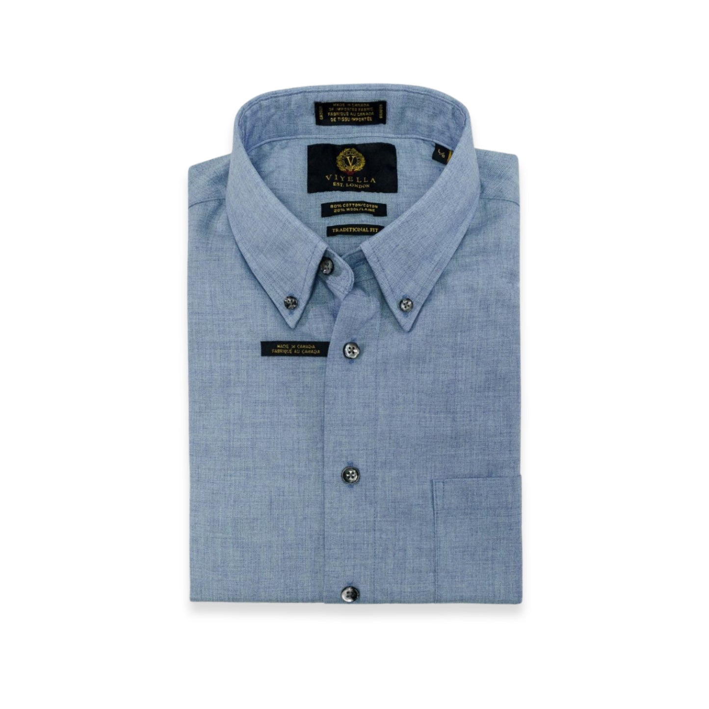 Men's Chambray Viyella Shirt