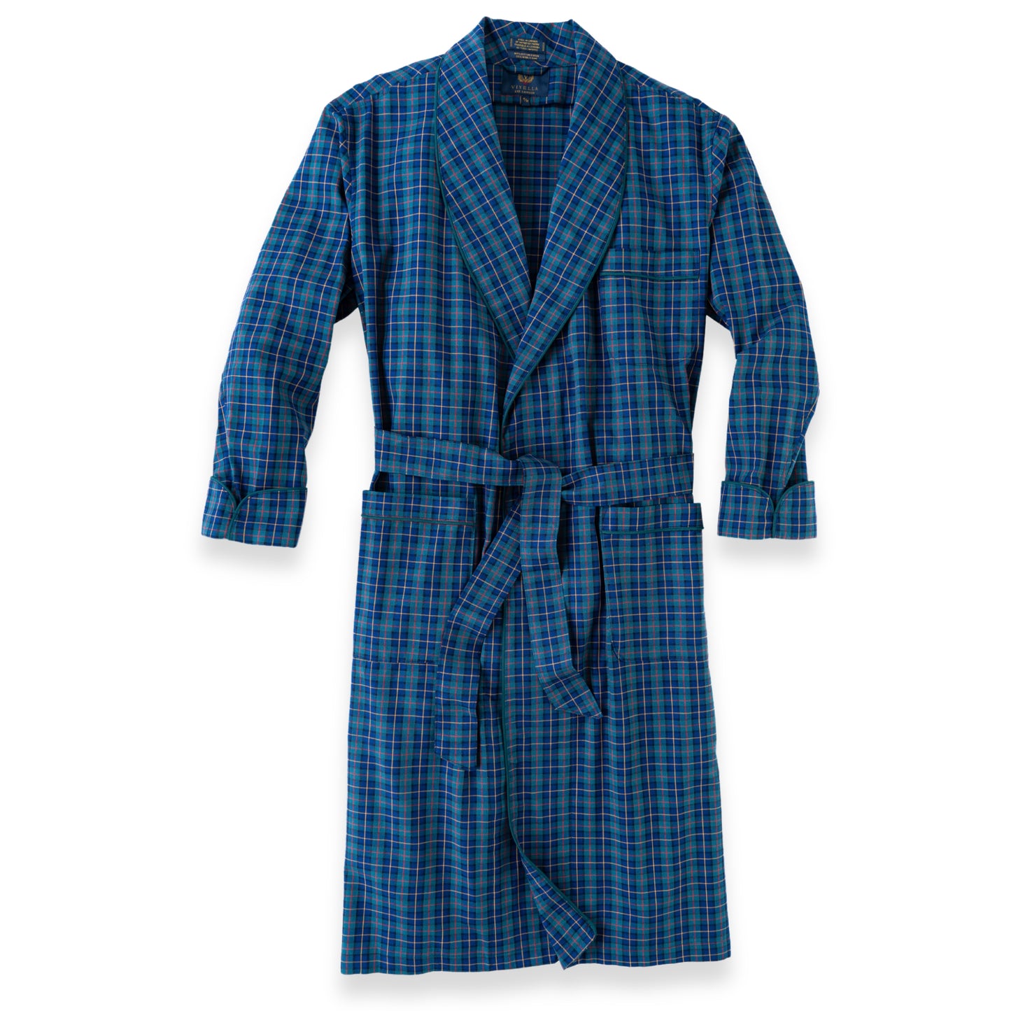 Men's Forest Tartan Viyella Robe