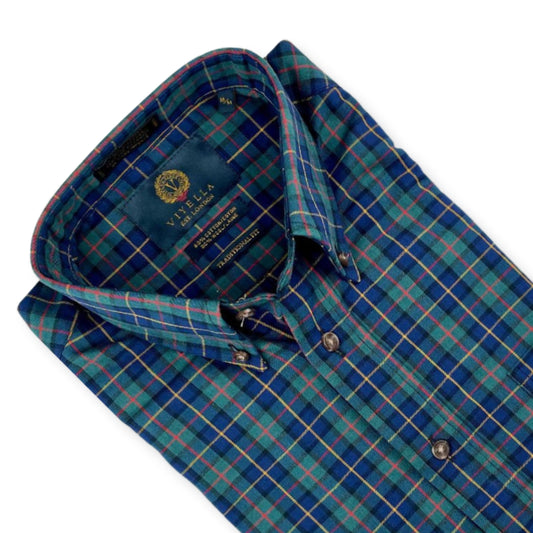 Men's Forest Tartan Viyella Shirt