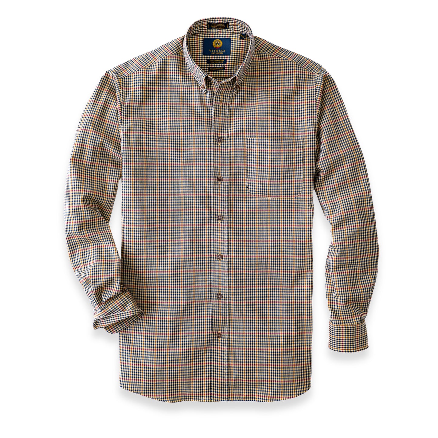 Men's Gun Check Viyella Shirt