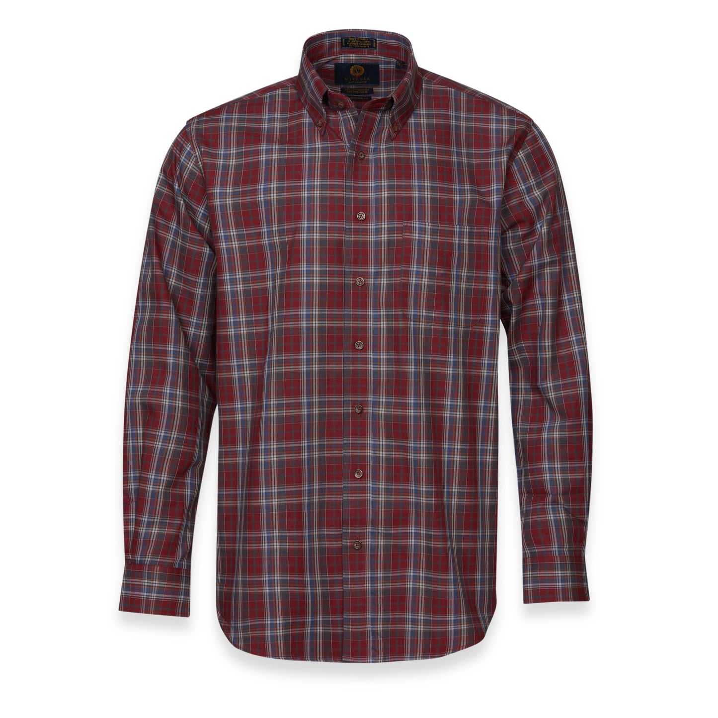 Men's Muted Royal Stewart Viyella Shirt