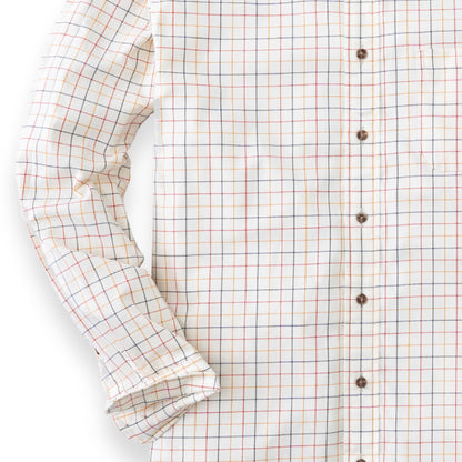 Men's Natural Tattersall Viyella Shirt