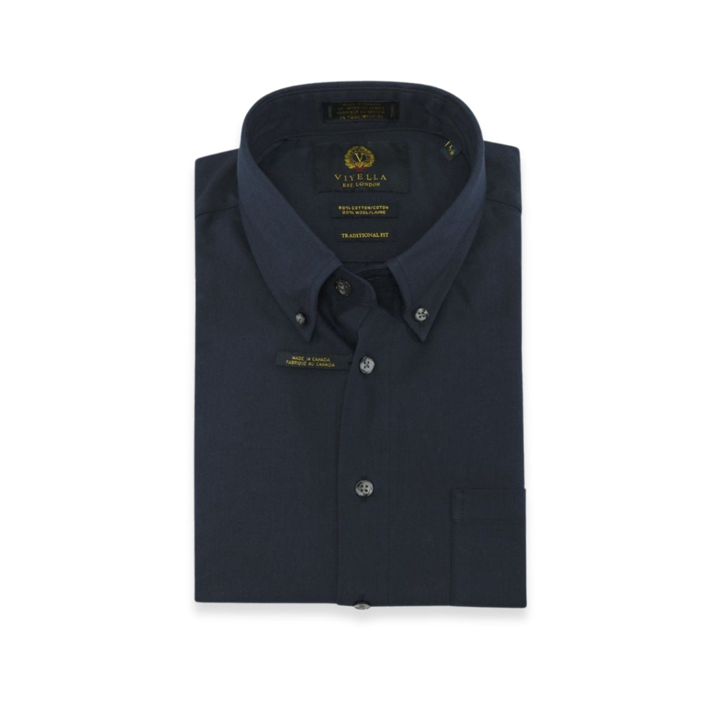 Men's Navy Viyella Shirt