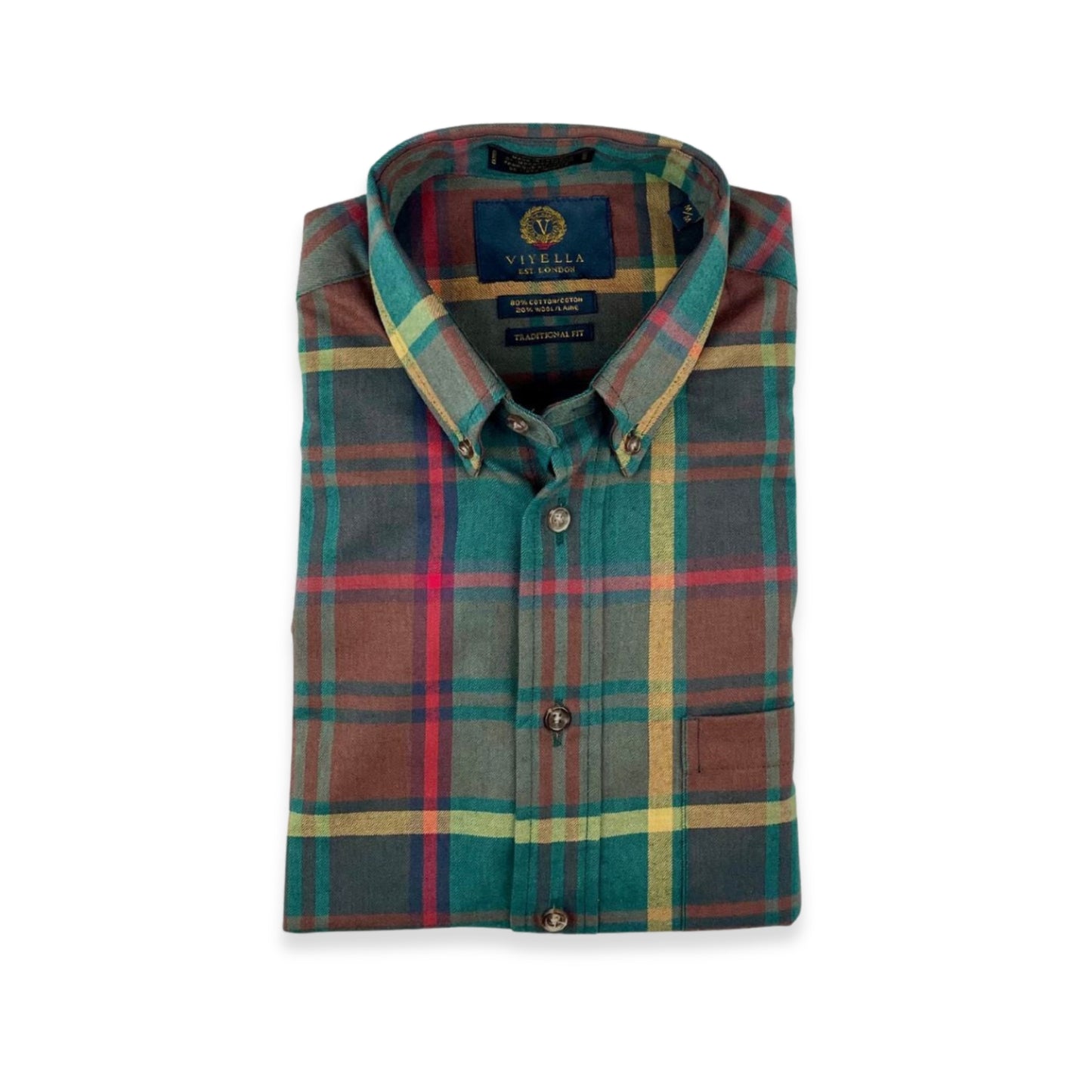 Men's Ontario Tartan Viyella Shirt