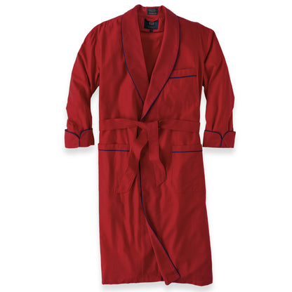 Men's Red Viyella Robe