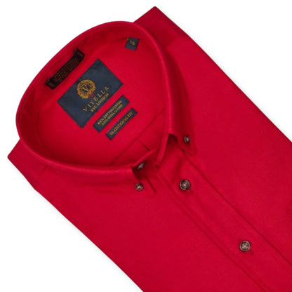 Men's Red Viyella Shirt