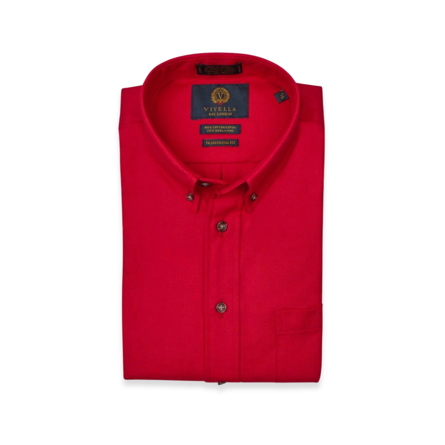 Men's Red Viyella Shirt