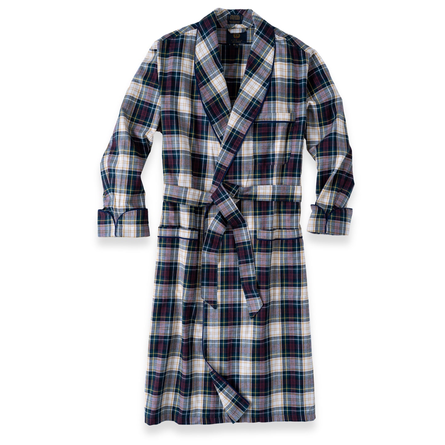 Men's Weathered Campbell Viyella Robe