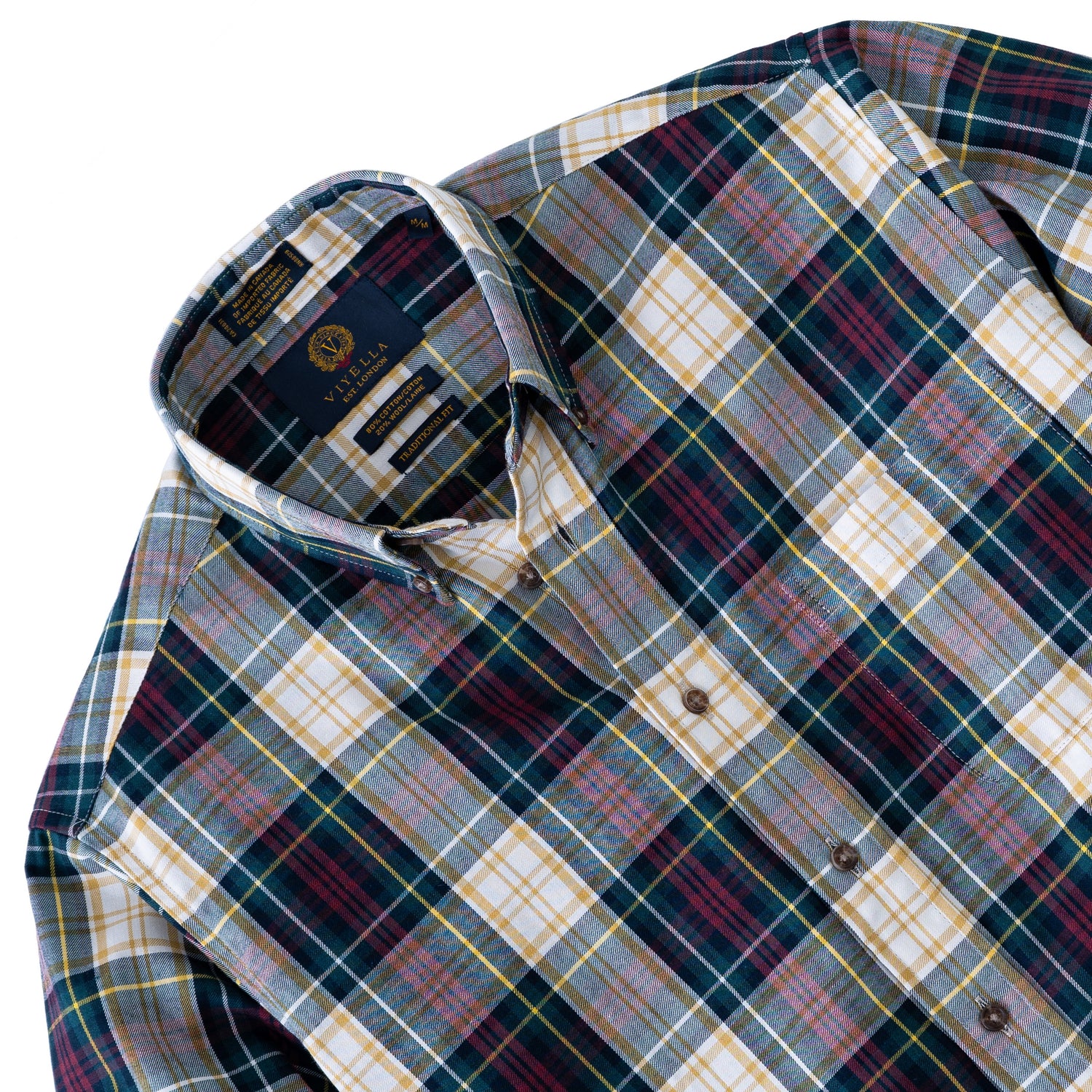 Men's Weathered Campbell Viyella Shirt