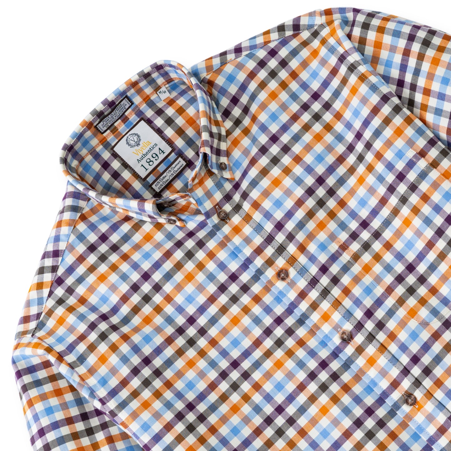 Men's Winter Check Luxury Blend Viyella Shirt