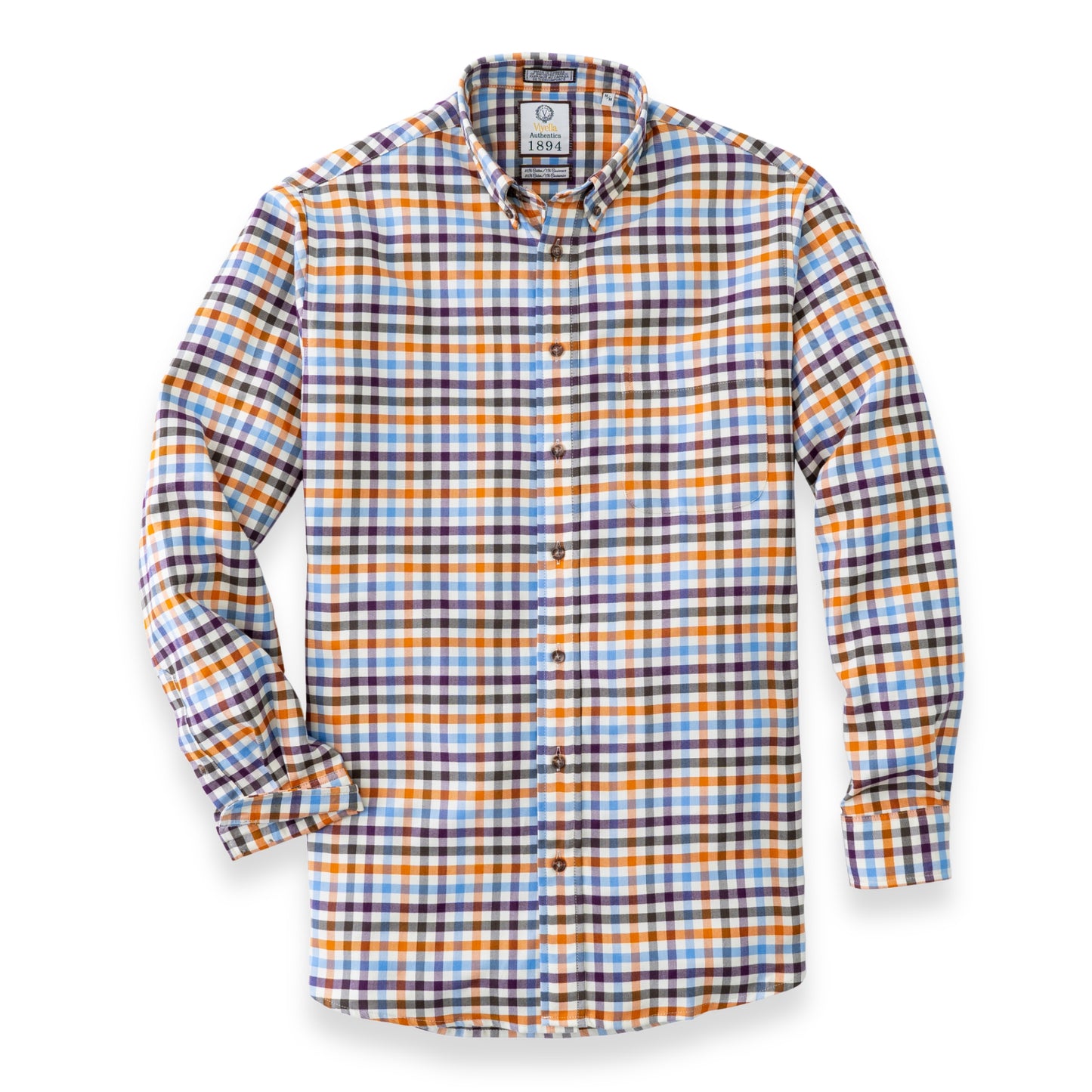 Men's Winter Check Luxury Blend Viyella Shirt