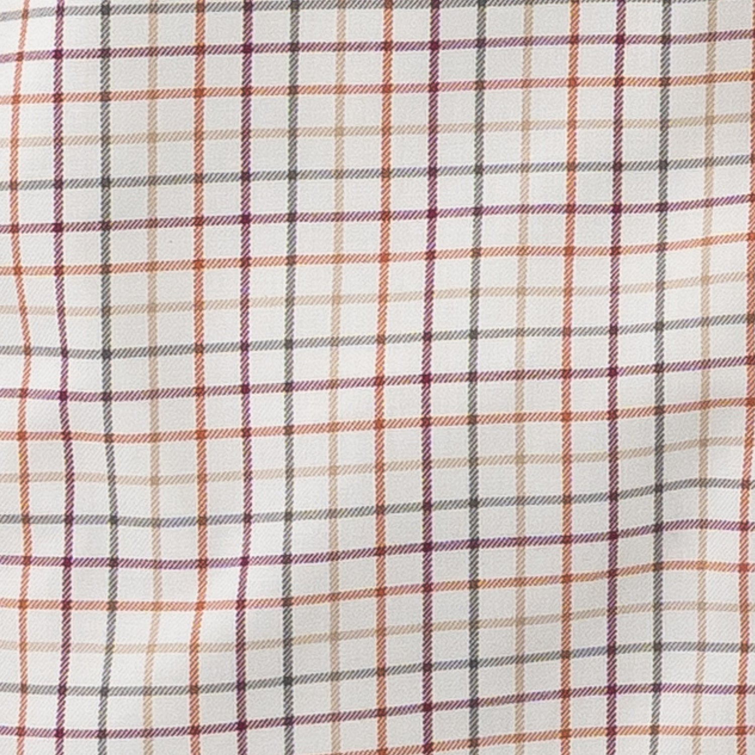 Men's Autumnal Tattersall Viyella Shirt