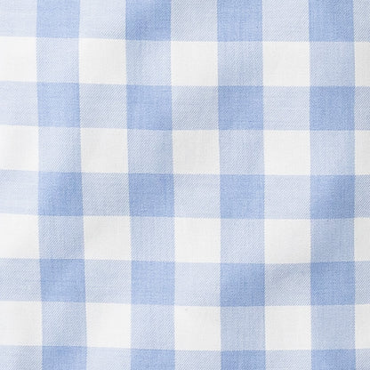 Men's Blue Buffalo Check Viyella Shirt