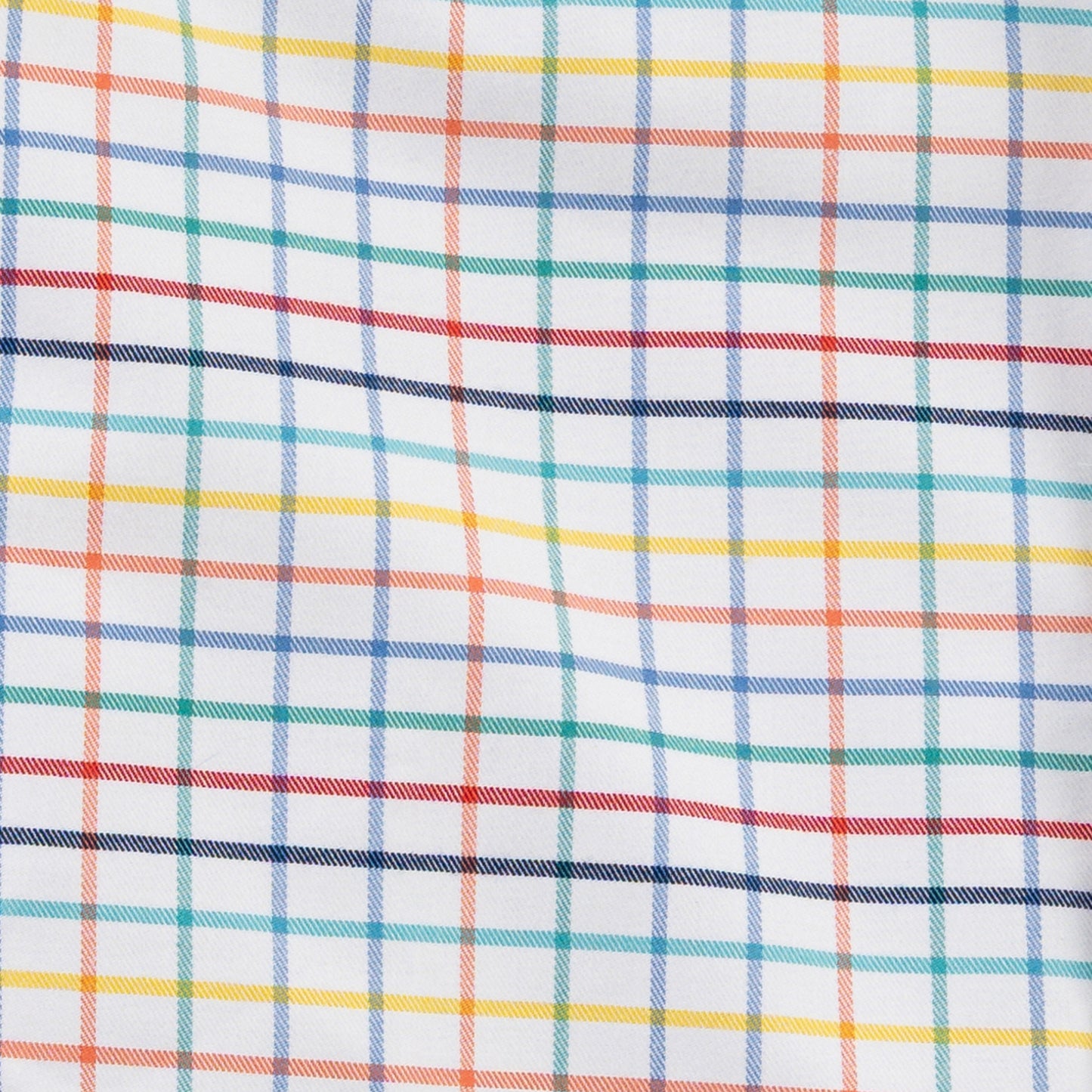 Men's Bright Tattersall Luxury Blend Viyella Shirt