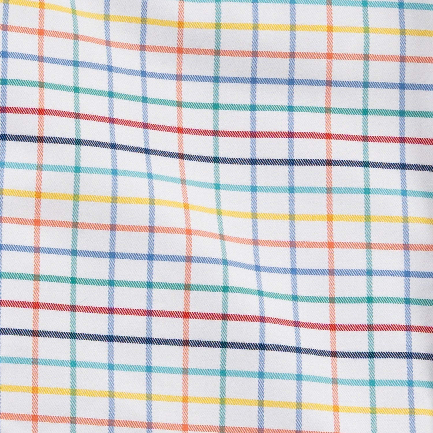 Men's Bright Tattersall Luxury Blend Viyella Shirt