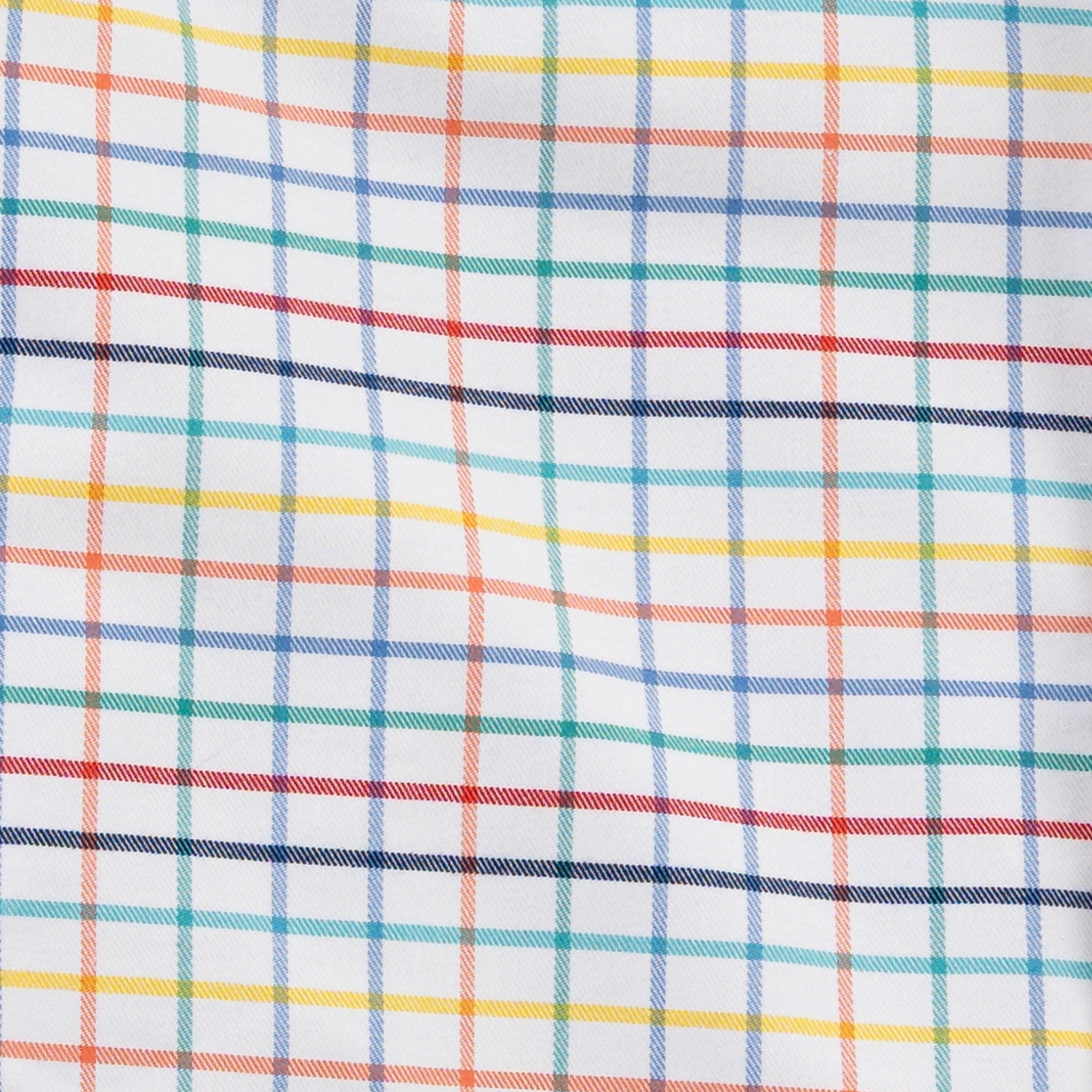 Men's Bright Tattersall Luxury Blend Viyella Shirt