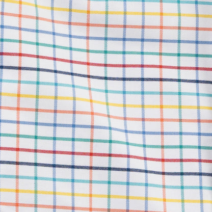 Men's Bright Tattersall Luxury Blend Viyella Shirt