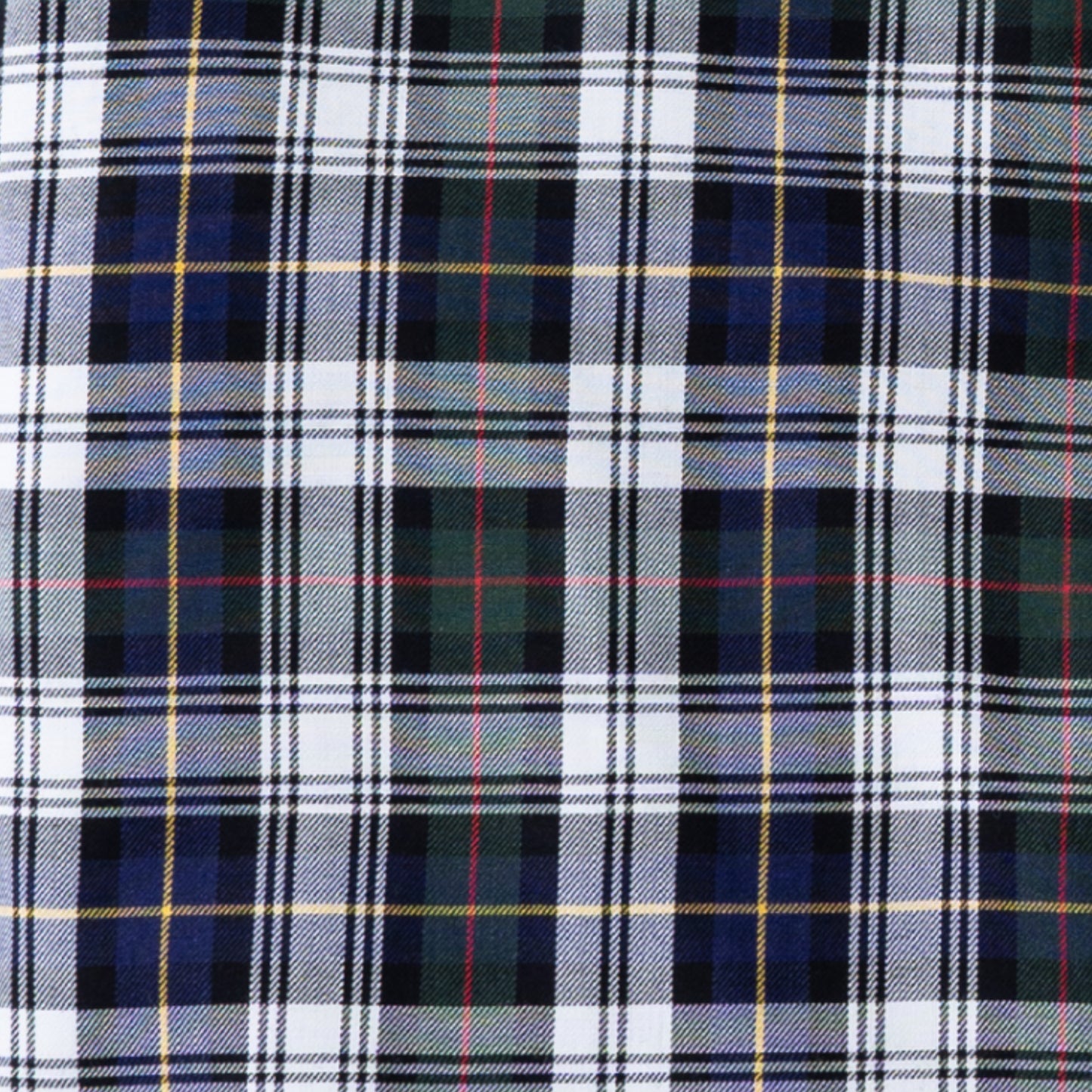 Men's Brunswick Green and Navy Blue Plaid Viyella Shirt