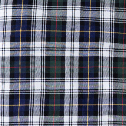 Men's Brunswick Green and Navy Blue Plaid Viyella Shirt