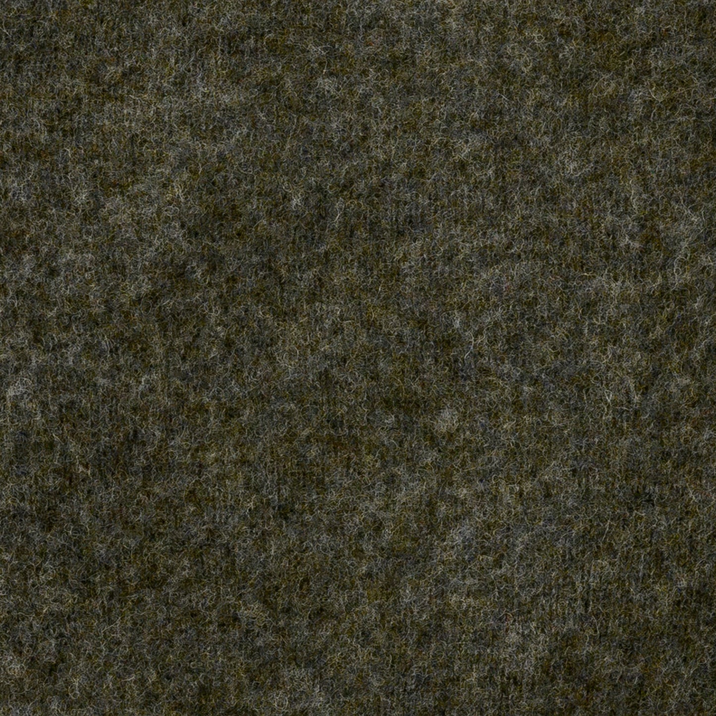 Men's Brushed Shetland Wool Crew Neck Sweater | Scots Pine Green