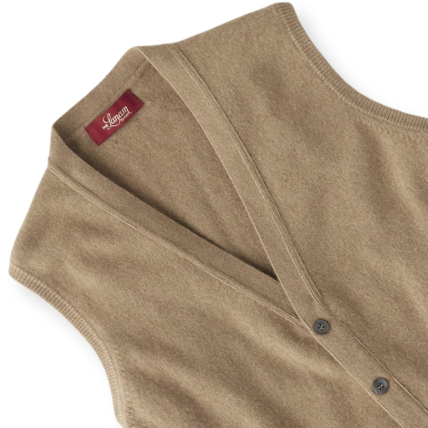 Men's Camel Hair Waistcoat | The Lanam Shop