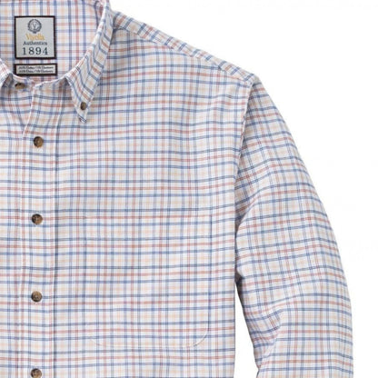 Men's Classic Tattersall Luxury Blend Viyella Shirt