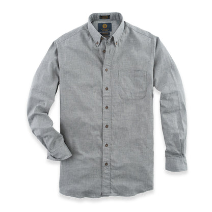 Men's Flannel Grey Viyella Shirt