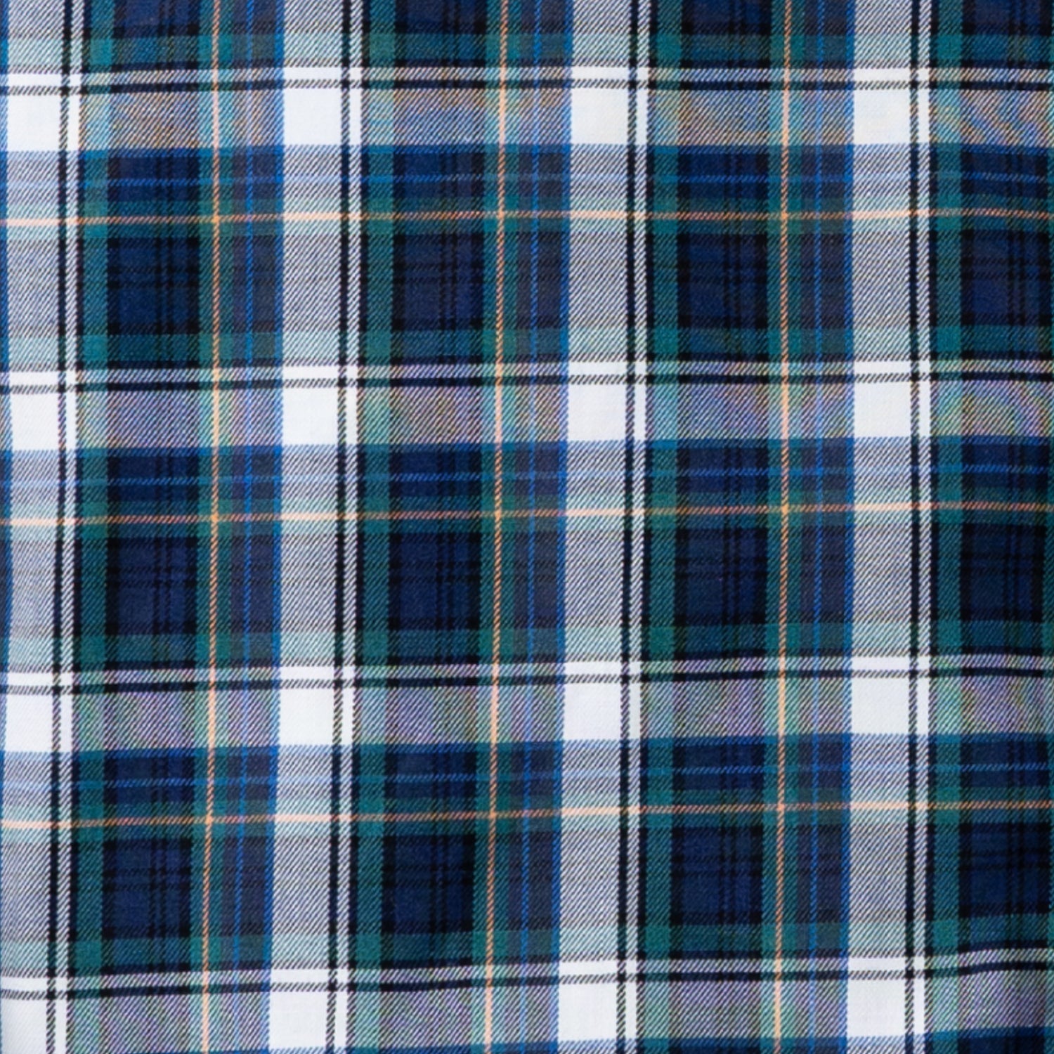 Men's Forest Green Plaid Viyella Shirt