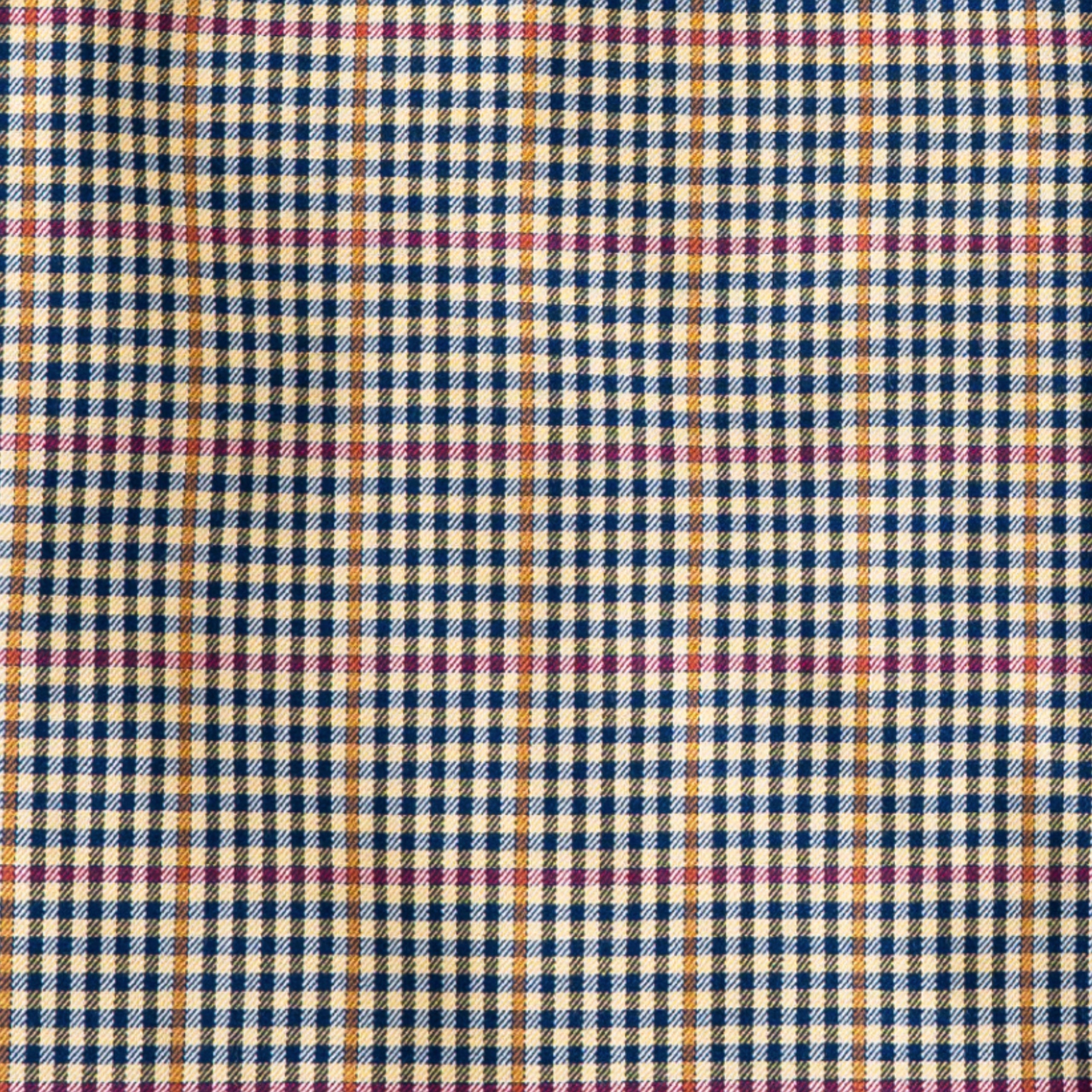 Men's Viyella Gun Check Shirt | Cotton & Wool Blend | The Lanam Shop