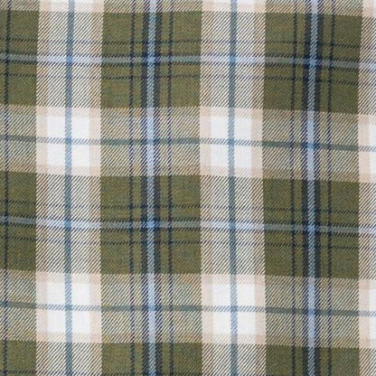 Men's Moss Green Plaid Viyella Shirt
