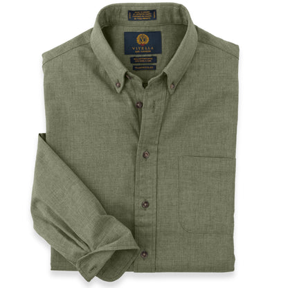 Men's Moss Green Viyella Shirt