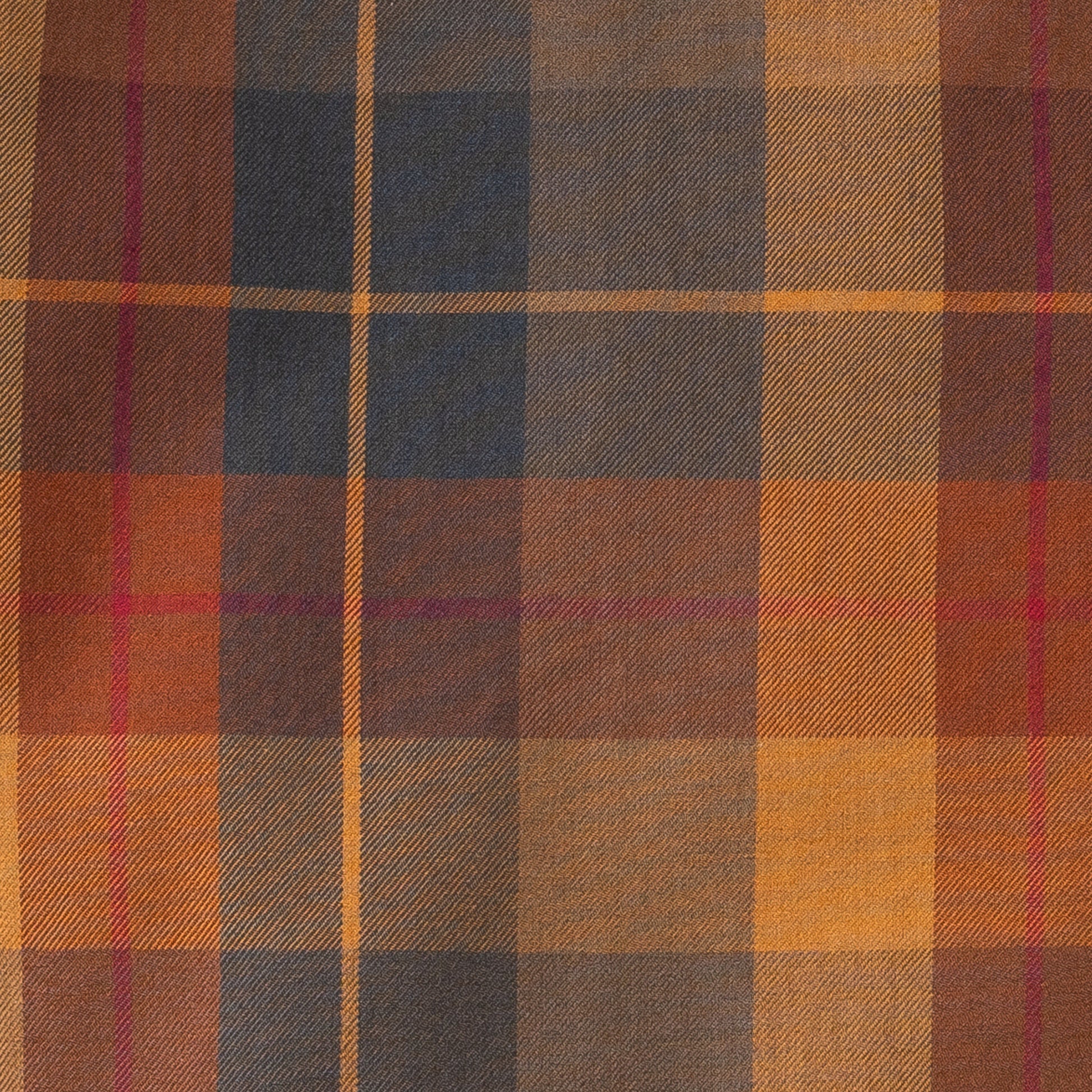 Men's Pecan Plaid Viyella Shirt