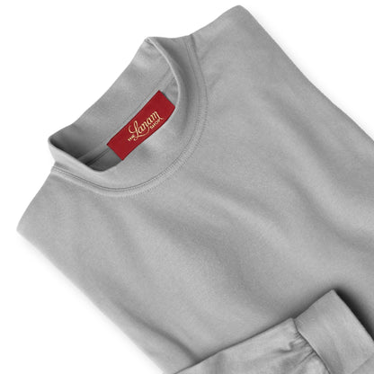 Men's Pima Cotton Long-Sleeve Mock Turtleneck Shirt | Silver