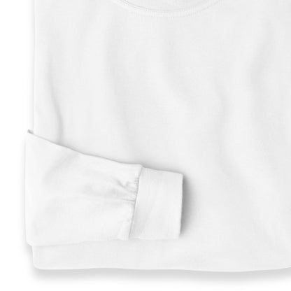 Men's Pima Cotton Long-Sleeve Mock Turtleneck Shirt | White