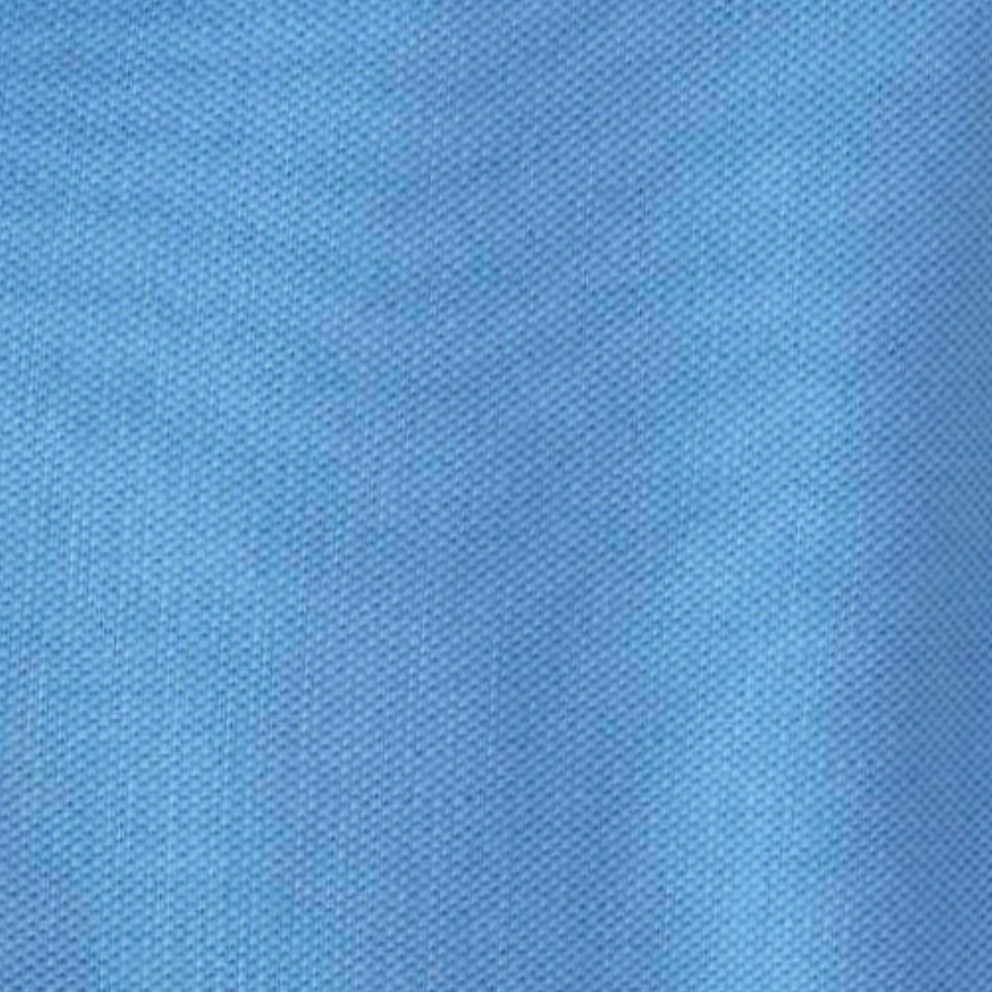 Men Short Sleeve Pima Cotton Pique Polo | Coastal Blue