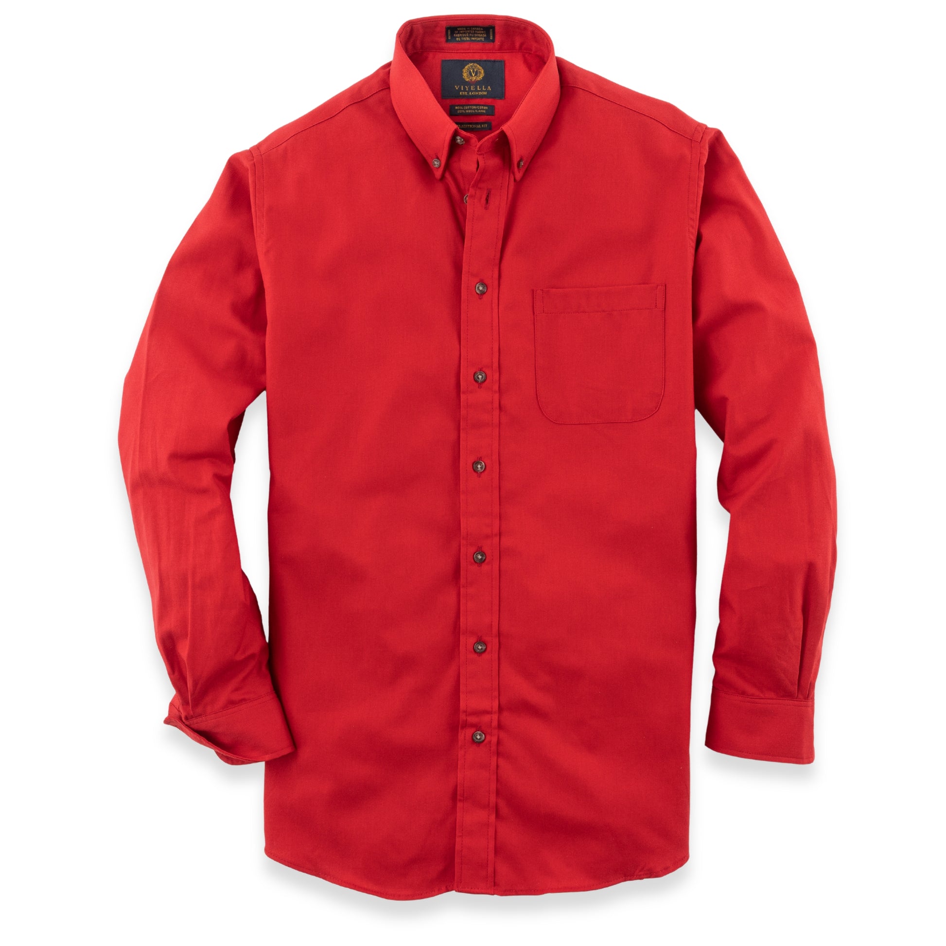 Men's Red Viyella Shirt