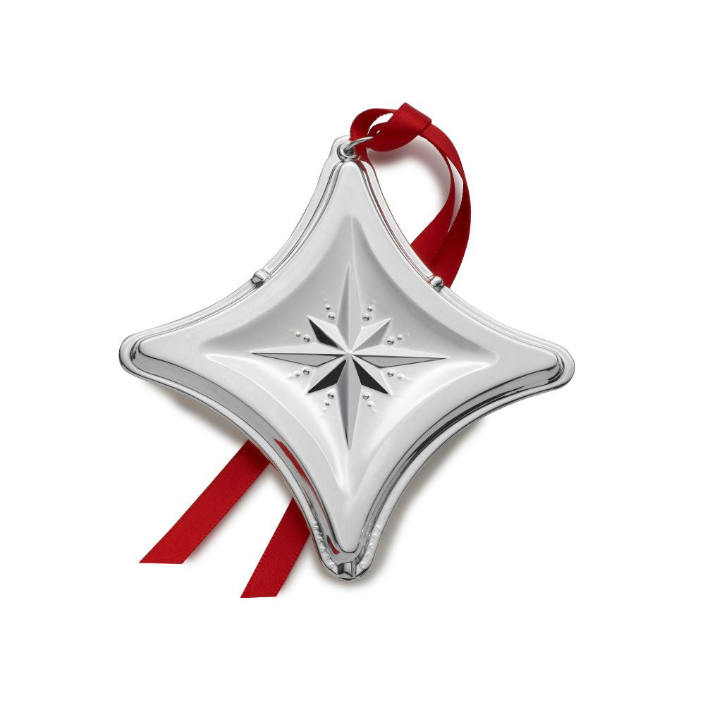 Mikasa 2024 Silverplate Star Ornament - 3rd Edition