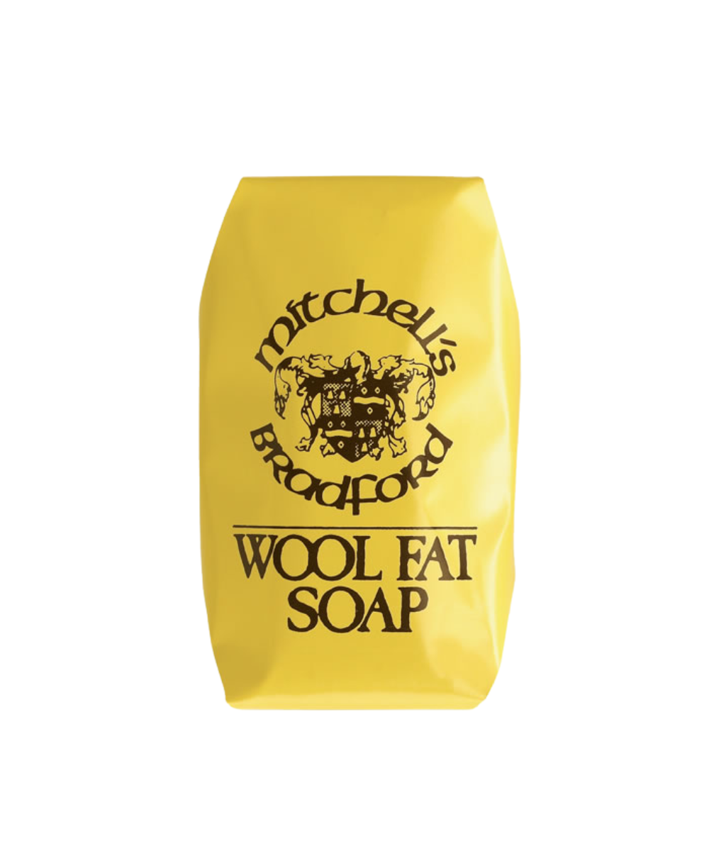 Mitchell's Wool Fat Individual Yellow Soap Bars, Size Large 150g