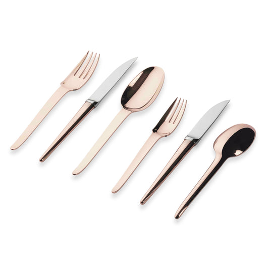 Odiot Jacqueline Rose Gold Vermeil Cutlery Collection